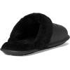 imageCrocs UnisexAdult Classic Fuzz Scuff SlippersBlack