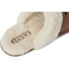 imageCrocs UnisexAdult Classic Fuzz Scuff SlippersSepia
