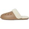 imageCrocs UnisexAdult Classic Fuzz Scuff SlippersSepia