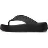 imageCrocs Women Getaway Platform Flip Flops Wedge Sandals for Women Black Glitter 8 Women