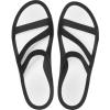imageCrocs Womens Swiftwater Sandals SlideBlackWhite