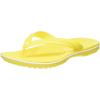 imageCrocs Unisex Adult Crocband Flip Flop SandalsLemonWhite