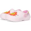 imageCrocs UnisexChild Classic Lined Clogs ToddlerPink MilkDaisy