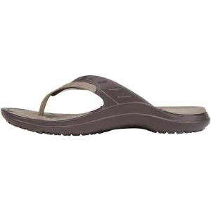 imageCrocs Unisex Adult Crocband Flip Flop SandalModiEspressoWalnut