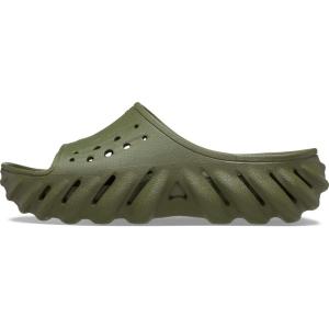 imageCrocs UnisexAdult Echo SlideArmy Green