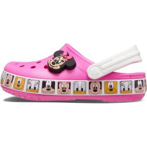 imageCrocs Kids Disney Clog  Mickey Mouse and Minnie Mouse ShoesElectric PinkMinnie Mouse