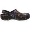 imageCrocs Kids Classic ClogsFloral PrintBlack