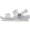 imageCrocs Kids Classic Sandal Toddler  Sandals for Toddlers  Synthetic Upper  Thermoplastic Upper and LiningMystic Glitter