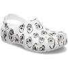 imageCrocs Kids Crocsfunlab Buzz Woody ClogsWhiteBlack Skull Print