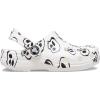 imageCrocs Kids Crocsfunlab Buzz Woody ClogsWhiteBlack Skull Print