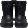 imageCrocs UnisexChild Classic Lined Neo Puff Boot SnowBlack