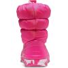 imageCrocs UnisexChild Classic Lined Neo Puff Boot SnowCandy Pink