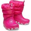 imageCrocs UnisexChild Classic Lined Neo Puff Boot SnowCandy Pink