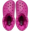imageCrocs UnisexChild Classic Lined Neo Puff Boot SnowFuchsia Fun