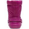 imageCrocs UnisexChild Classic Lined Neo Puff Boot SnowFuchsia Fun