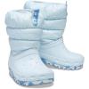 imageCrocs UnisexChild Classic Lined Neo Puff Boot SnowMineral Blue