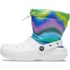 imageCrocs UnisexChild Classic Lined Neo Puff Boot SnowWhiteMulti Spray Dye