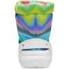 imageCrocs UnisexChild Classic Lined Neo Puff Boot SnowWhiteMulti Spray Dye