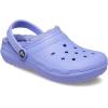 imageCrocs UnisexChild Classic Tie Dye Lined Clog  Kids SlippersDigital Violet