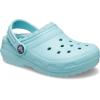imageCrocs UnisexChild Classic Tie Dye Lined Clog  Kids SlippersPure Water