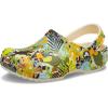 imageCrocs Kids Classic Glitter ClogTropical Print