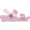 imageCrocs Kids Classic Sandal Toddler  Sandals for Toddlers  Synthetic Upper  Thermoplastic Upper and LiningRainbow Glitter