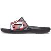 imageCrocs Kids Classic Slide Sandals BlackRed 11 Little Kid