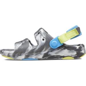 imageCrocs Boys Classic AllTerrain SandalsSlate GreyMarbled Tiedye