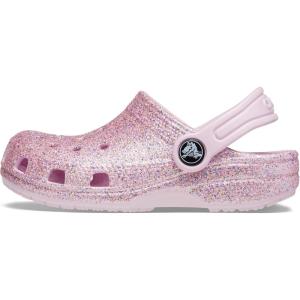 imageCrocs Kids Classic ClogsWhiteRainbow