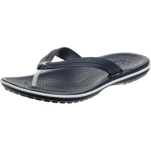 imageCrocs Unisex Adult Crocband Flip Flop SandalsBlue Navy Blue