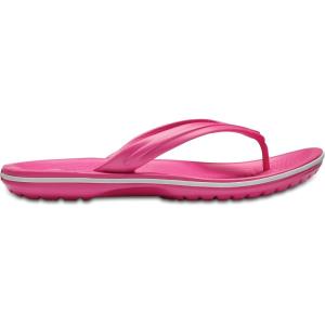 imageCrocs Unisex Adult Crocband Flip Flop SandalsParadise Pink