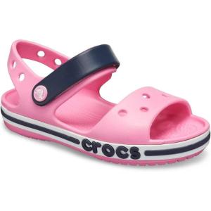imageCrocs UnisexChild Bayaband SandalPink Lemonade