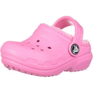 imageCrocs UnisexChild Classic Tie Dye Lined Clog  Kids SlippersPink LemonadePink Lemonade