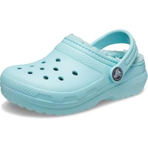 imageCrocs UnisexChild Classic Tie Dye Lined Clog  Kids SlippersPure Water