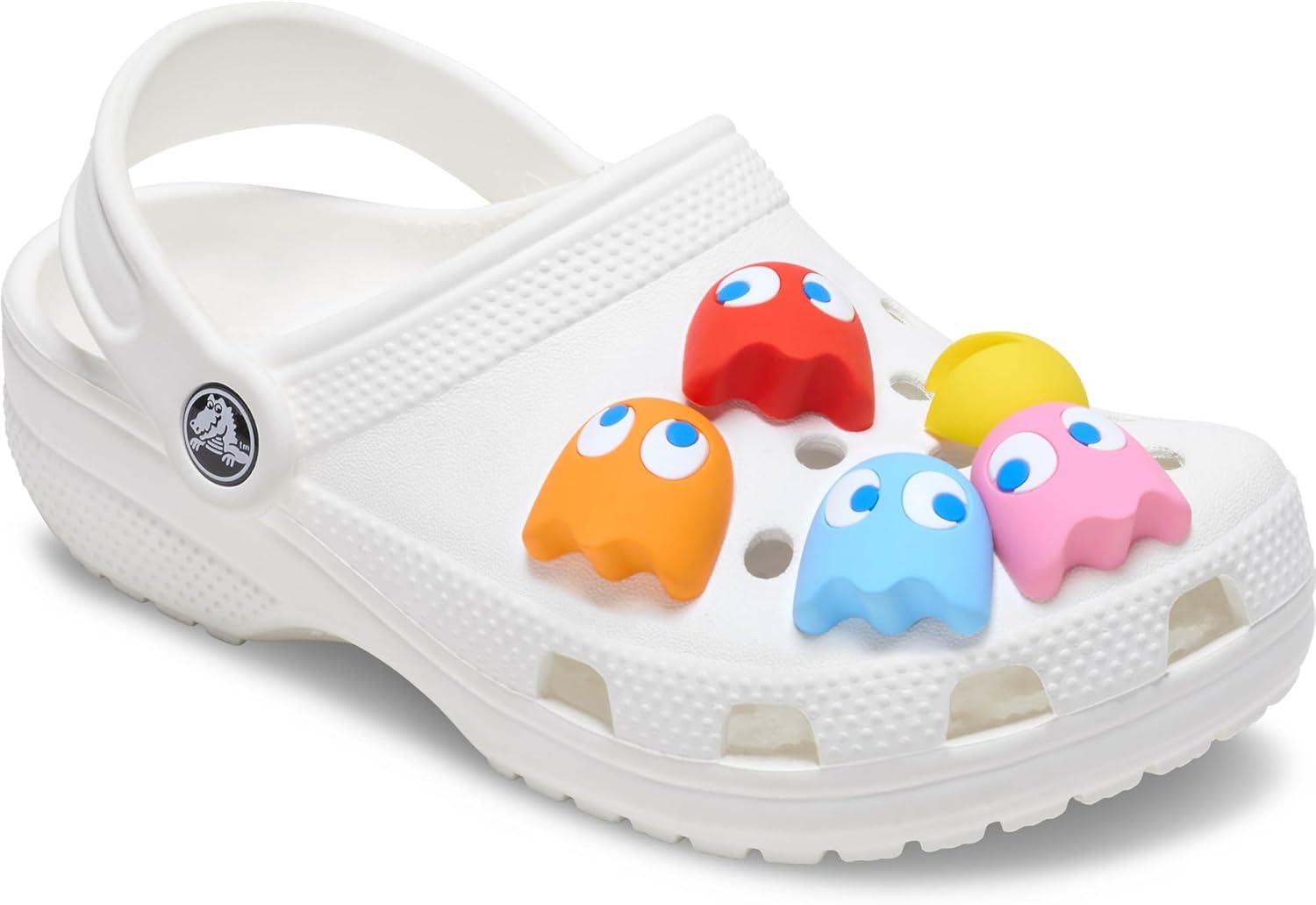 imageCrocs Jibbitz PacMan Game Shoe Charms PACMAN 5Pack