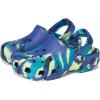 imageCrocs Kids Classic Marbled TieDye ClogNavyTurbo Teal