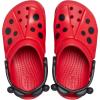 imageCrocs UnisexChild Classic I Am Clogs ToddlerVarsity RedBlack Ladybug