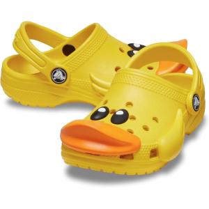 imageCrocs UnisexChild Classic I Am Clogs ToddlerSunflowerRubber Ducky