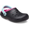 imageCrocs Unisex Adult Classic Lined ClogBlackPink Multi