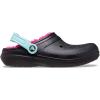 imageCrocs Unisex Adult Classic Lined ClogBlackPink Multi