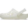 imageCrocs Unisex Adult Floral Classic ClogsChalk