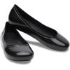 imageCrocs Womens Brooklyn FlatsBlackHigh Shine