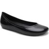 imageCrocs Womens Brooklyn FlatsBlackHigh Shine