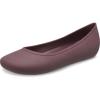 imageCrocs Womens Brooklyn FlatsDark Cherry