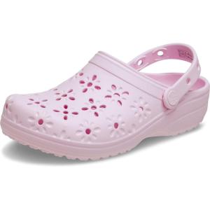 imageCrocs Unisex Adult Floral Classic ClogsPink Milk