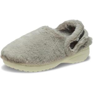 imageCrocs UnisexAdult Classic Unfurgettable Clogs Fuzzy SlippersMushroom