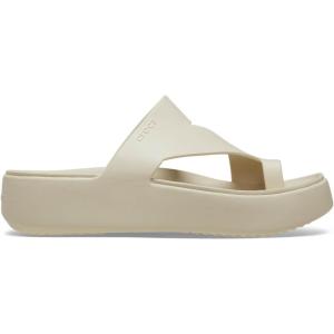 imageCrocs Womens Getaway Toe Loop Platform SandalsSandstone