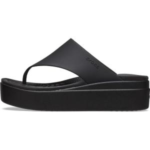 imageCrocs womens Brooklyn Platform Flip FlopsBlack