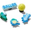 imageCrocs Unisex Jibbitz Sports ampamp Interests Pickle Ball 5 Pack