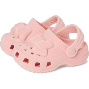 imageCrocs BabyGirls Classic Littles Clogs InfantPowder Pink Velvet